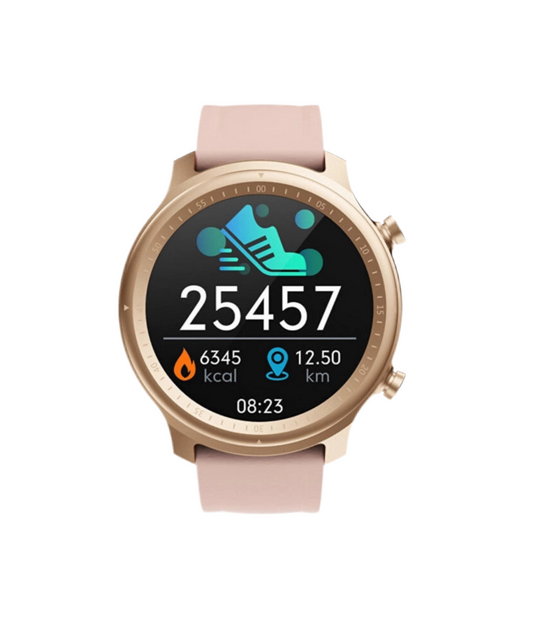 56614 - Orë e mençur Wotchi Smartwatch W33PS - silikon rozë